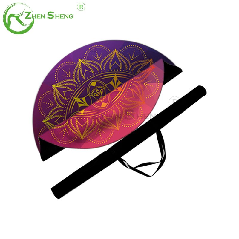 Circular Suede Rubber Multifunction Exercise Fitness Pilates Yoga Mat