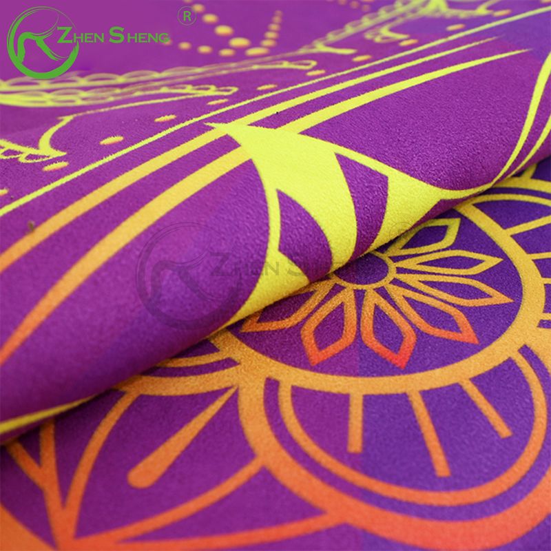 Circular Suede Rubber Multifunction Exercise Fitness Pilates Yoga Mat