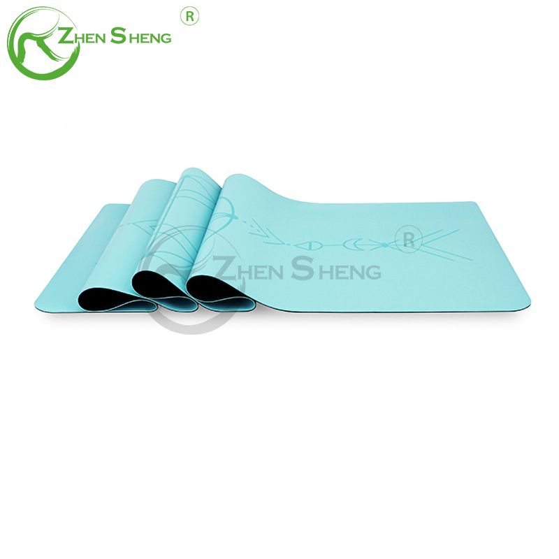 Leather Rubber Professional Exercise Fitness Pilates Yoga Mat