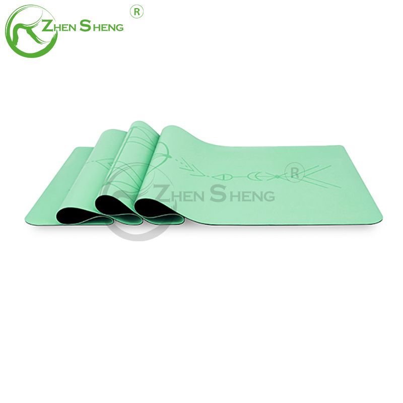 Leather Rubber Professional Exercise Fitness Pilates Yoga Mat