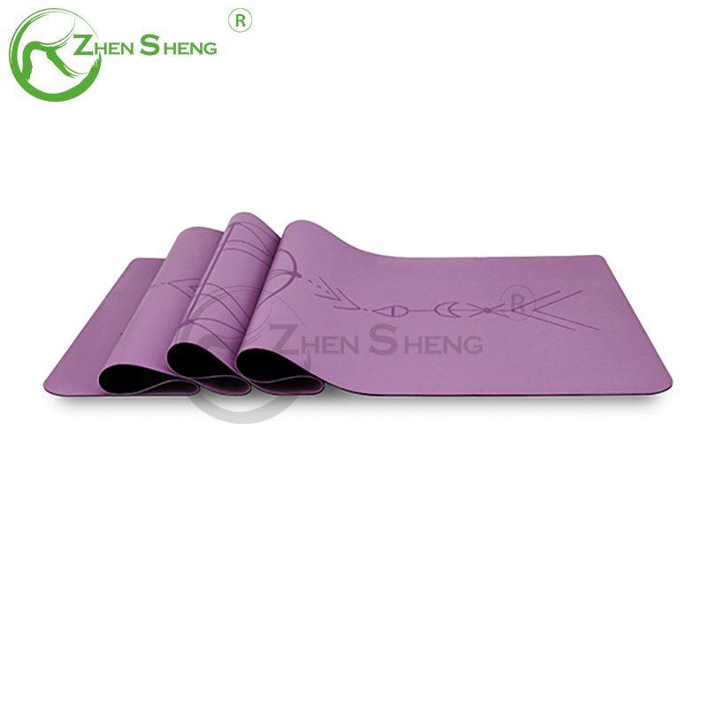Leather Rubber Professional Exercise Fitness Pilates Yoga Mat