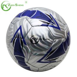 2.7mm Laser PVC Economical Machine Stitched Football Soccer Ball