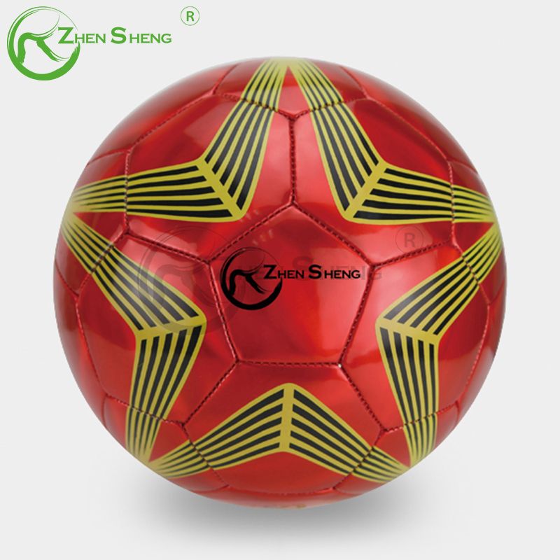 2.7mm Laser PVC Economical Machine Stitched Football Soccer Ball