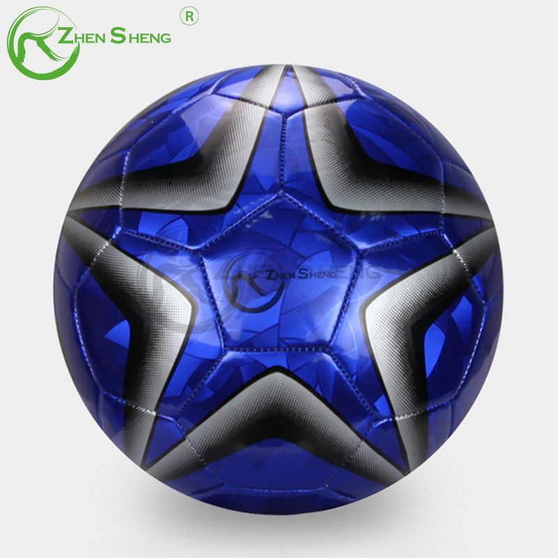 2.7mm Laser PVC Economical Machine Stitched Football Soccer Ball