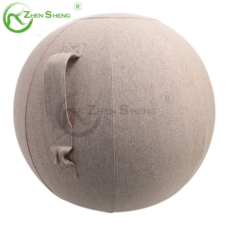 Imitation Cashmere Comfortable Exercise Ball Sitting Ball Yoga Ball Cover