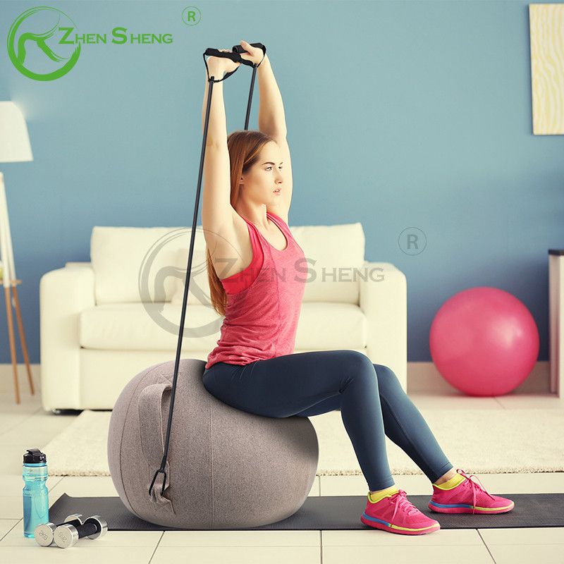 Imitation Cashmere Comfortable Exercise Ball Sitting Ball Yoga Ball Cover