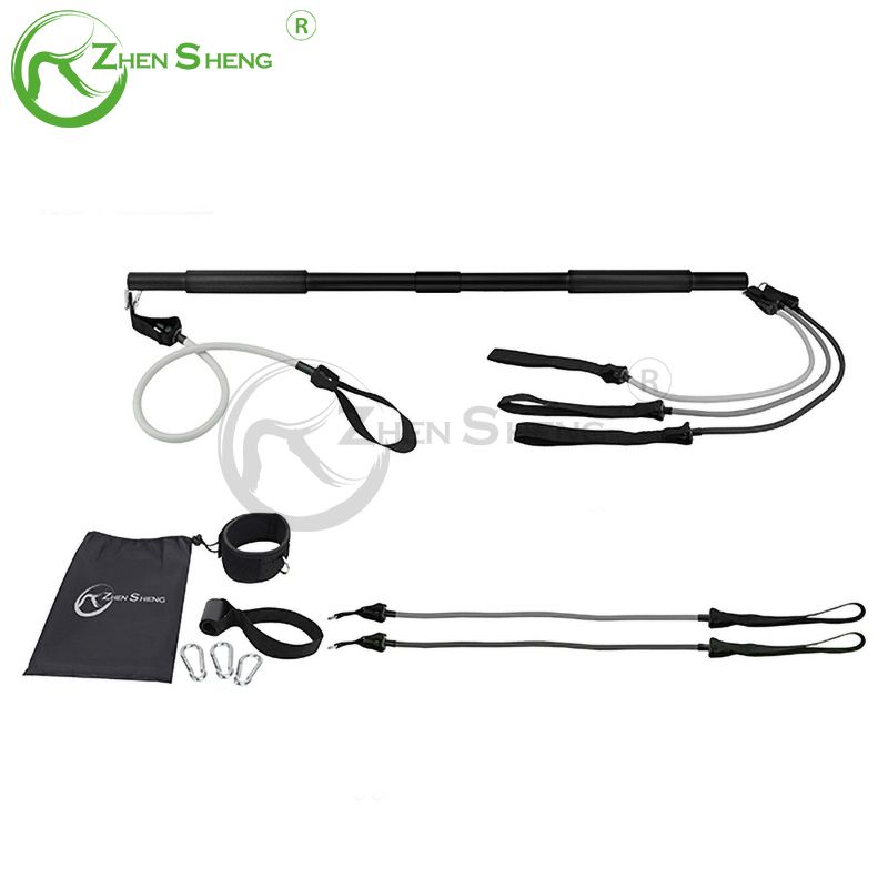 Resistance Band Tube Fitness Exercise Multifunction Pilates Stick Bar