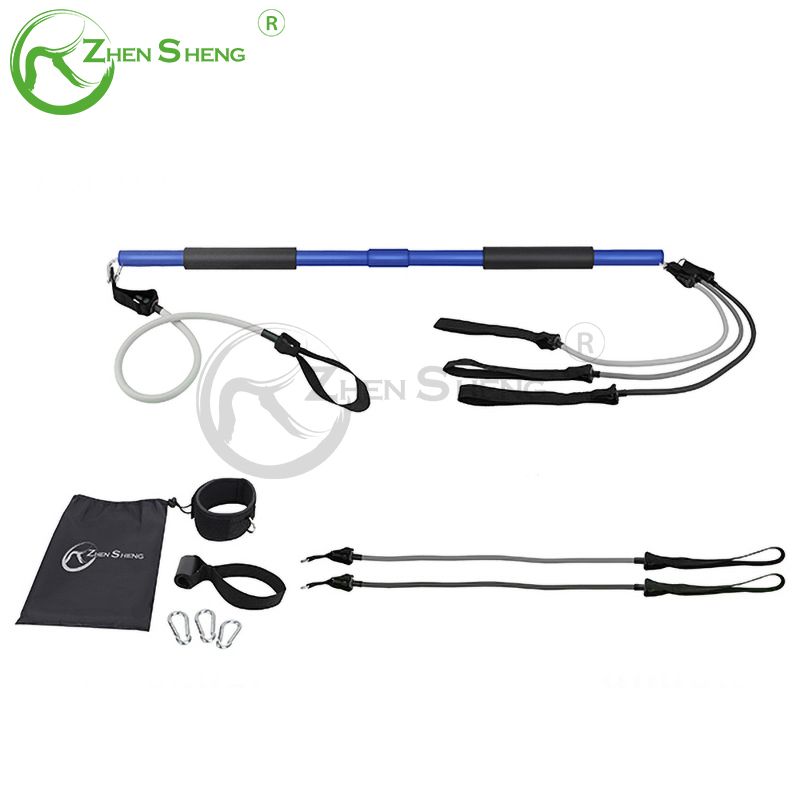 Resistance Band Tube Fitness Exercise Multifunction Pilates Stick Bar