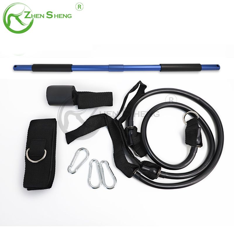 Resistance Band Tube Fitness Exercise Multifunction Pilates Stick Bar