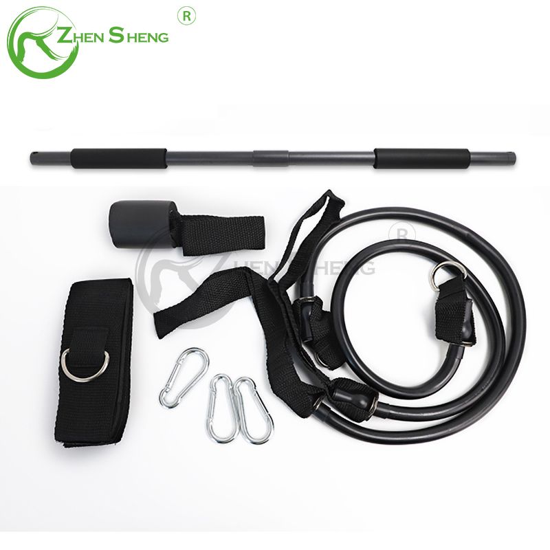 Resistance Band Tube Fitness Exercise Multifunction Pilates Stick Bar