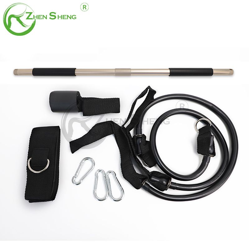 Resistance Band Tube Fitness Exercise Multifunction Pilates Stick Bar