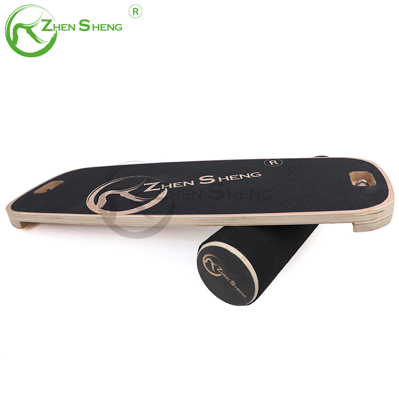 Wooden Multifunction Wobble Roller Trainer Surf Balance Board
