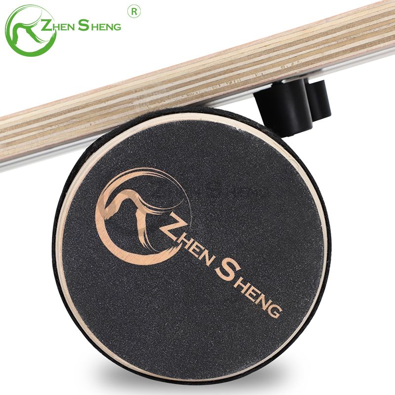 Wooden Multifunction Adjustable Wobble Roller Trainer Surf Balance Board