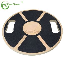 Wooden Circular Multifunction 2 In 1 Wobble Balance Board 1.0
