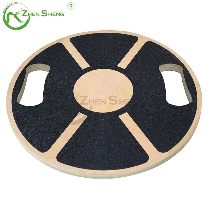 Wooden Circular Multifunction 2 In 1 Wobble Balance Board 1.0