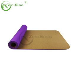Cork Rubber Professional Exercise Fitness Pilates Yoga Mat