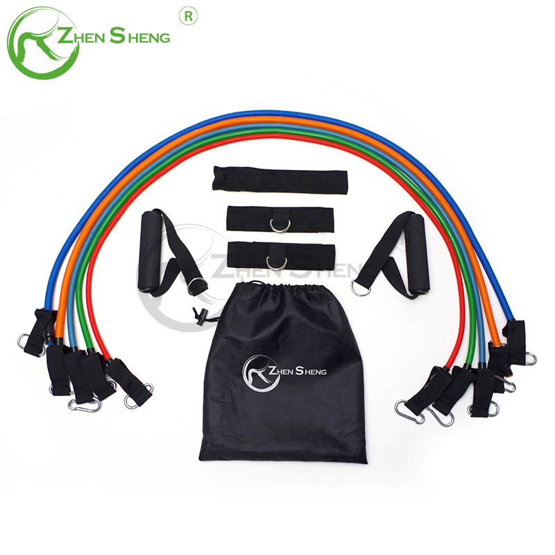 Latex Professional Fitness Training Resistance Tube Kit