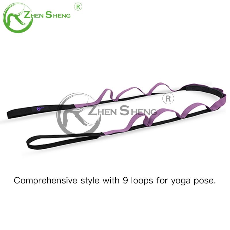 Professional Comprehensive Style 9 Loops Elastic Yoga Band