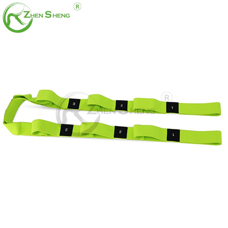 Economical Comprehensive Style 10 Loops Elastic Yoga Band