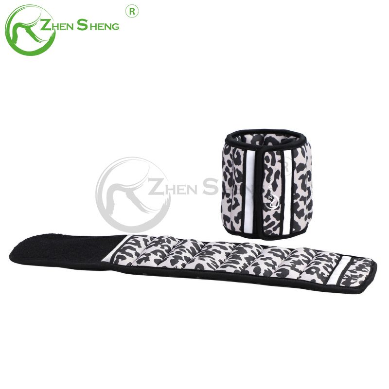 New Design Leopard Print Comfortable Ankle Wrist Weight with Reflective Strips
